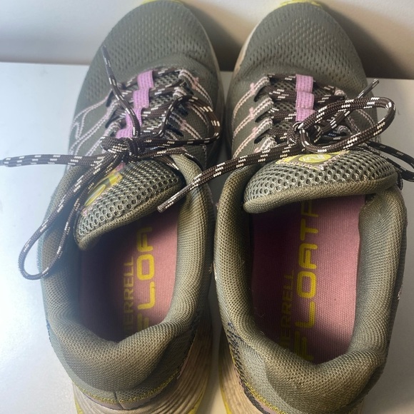 Women’s Merrell Moab Flight Green Trail Running Shoes Sneakers Size 9 J066818 - Picture 9 of 9